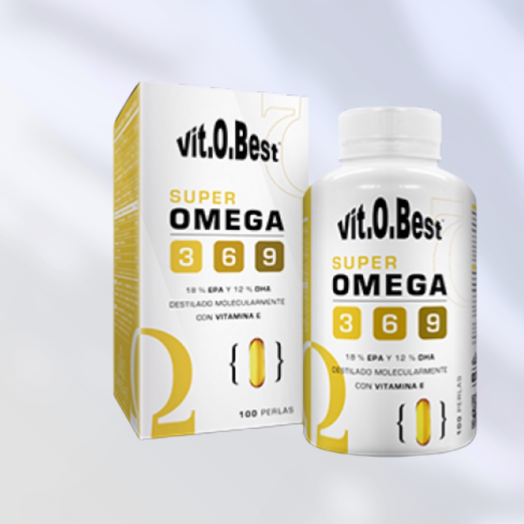 Super Omega 3 6 9 Vito Best 100 perlas Invictus